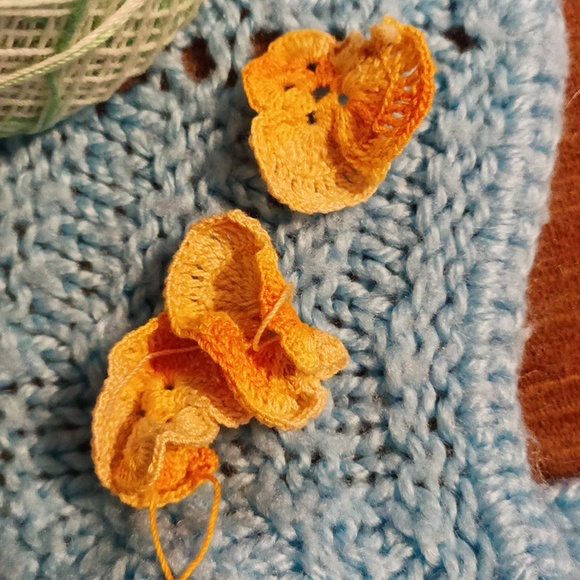 Yarn MICRO crochet Knit lace doilies Lot 15 embroidery cross stitch proj… - Picture 4 of 11